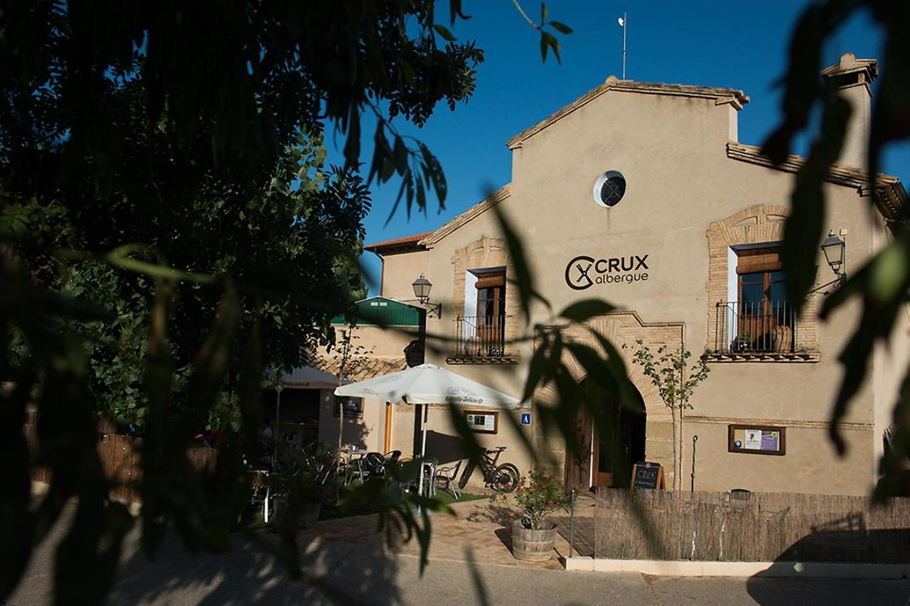 Crux Albergue Adahuesca Buitenkant foto