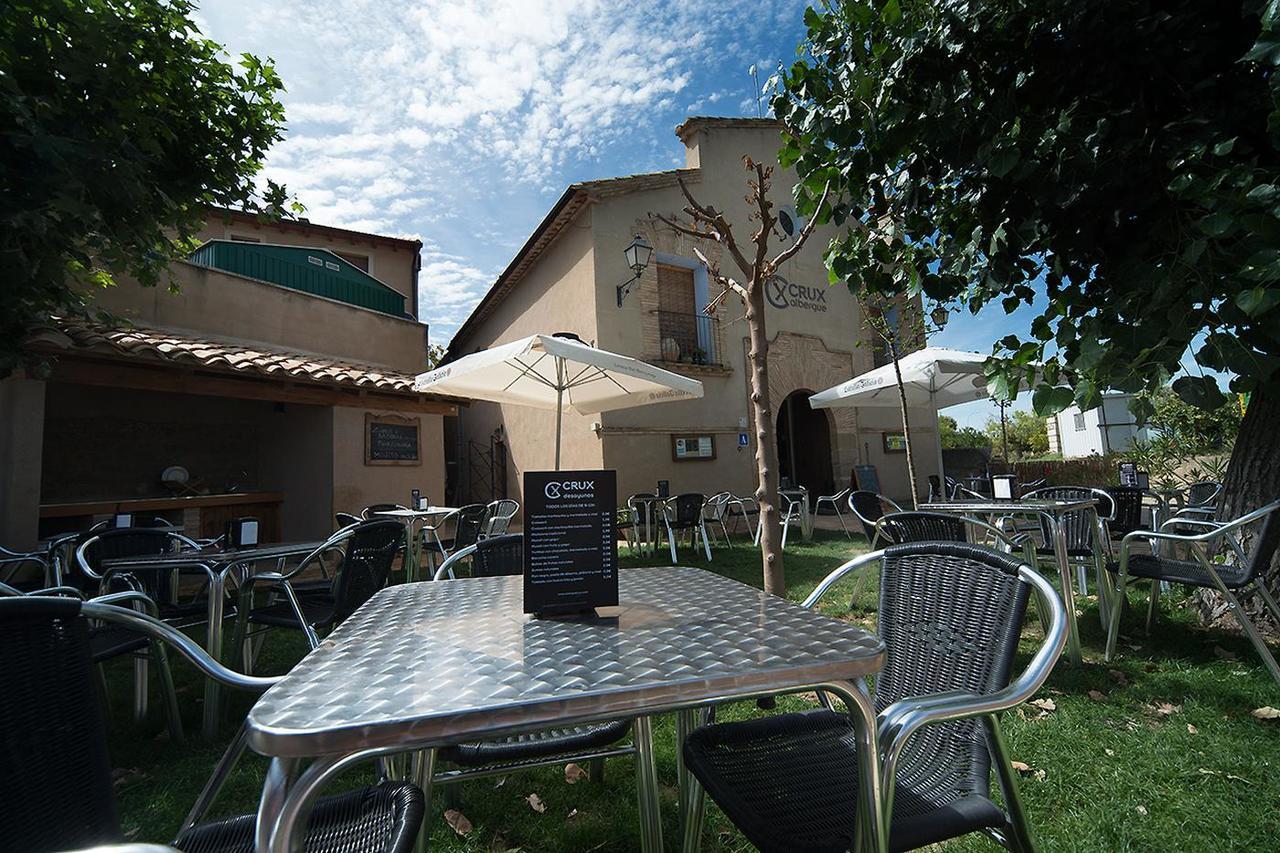 Crux Albergue Adahuesca Buitenkant foto